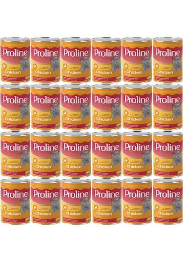 Pro Line Tavuklu Yetişkin Kedi Konservesi 24 x 400 G