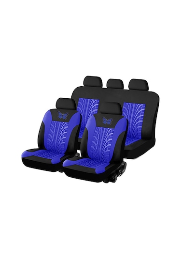 Vkemall Oto Koltuk Kılıfı 4 Adet Gri, Yaylı Gövde Desenli, Tüm Modellere Uygun, Yıkama Uygun, Dayanıklı Ve Kir Tutmayan Kumaş