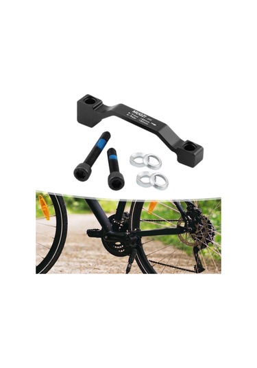 Suntek Bisiklet Disk Fren Adaptörü Braketi Aksesuarları Siyah