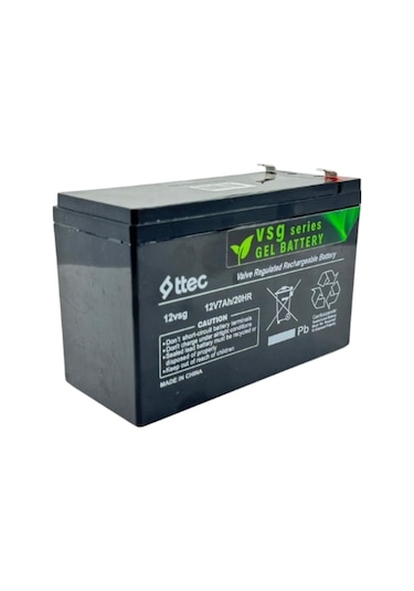 Ttec Jp12v 7a Jel Akü