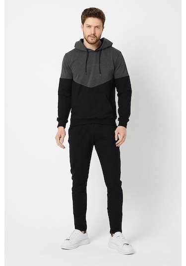 Uyguntarz Unisex Eşofman Takımı - Antrasit