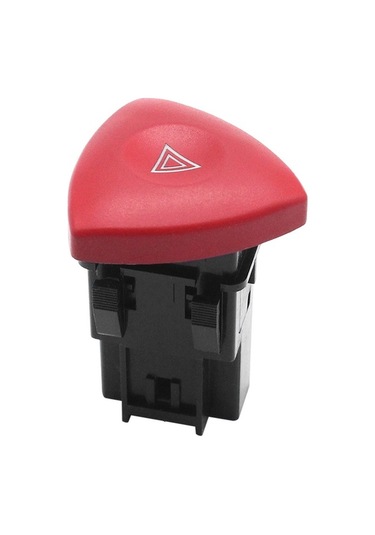 Besthome1 Renault Ve Vauxhall Modelleri İçin Dayanıklı Abs Malzemeden Acil Durum Uyarı Anahtarı 1-gang 1-gang