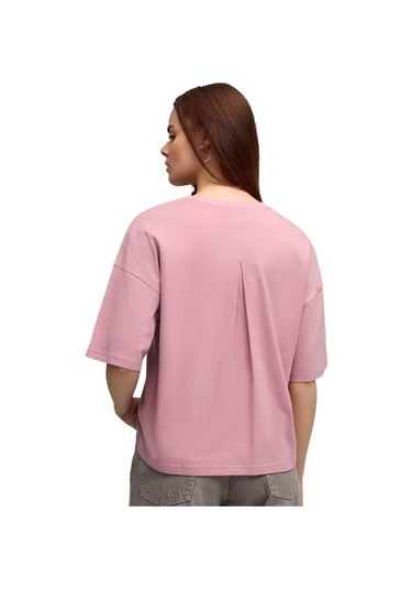 Puma Her Oversized Kadın Pembe Günlük Stil T-shirt 68814865
