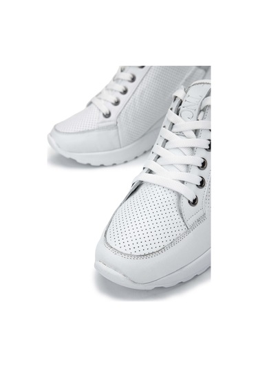 Tamer Tanca Kadın Hakiki Deri Beyaz Sneakers & Spor Ayakkabı 1063 04 Bn Ayk Sk24-25 Beyaz Dr Beyaz