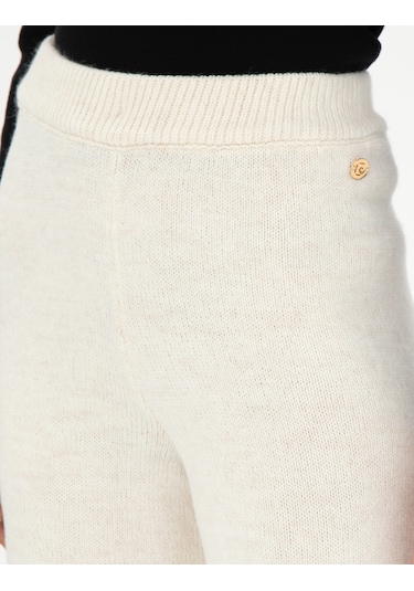 Pierre Cardin Kadın Ekru Pantolon Triko 50296235-vr019 Ekru