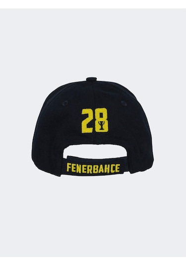 Fenerbahçe Unısex 5 Yıldız Logo Şapka Lacivert