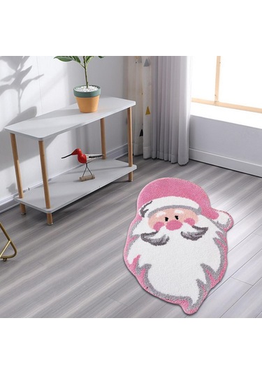 Suntek Yılbaşı Halısı Kaymaz Profesyonel Yumuşak Noel-baba Noel Baba