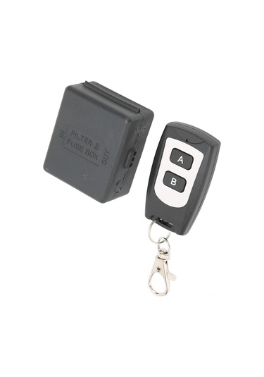 Yaozixa 10a Yük Kapasitesi 433mhz Kablosuz Röle Anahtarı, Öğrenme Fonksiyonu, 220v Tek Kanal, Otomatik Kilitleme/keçme Modu, Abs Malzeme, Kumanda Pil Dahil