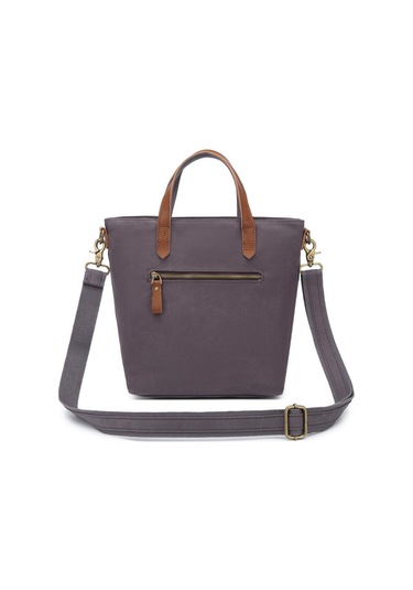 Kanvas Kumaş Kadın Çantası Elden Tutmalı Smart Bags 1328 Kahve