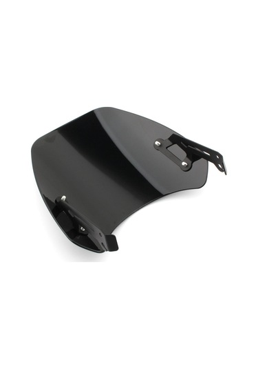 Suntek Ducatı Scrambler 16+ Siyah Için Pc Ön Cam Rüzgar Deflektörü Koruma Kalkanı