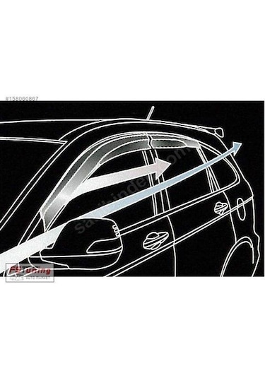 Renault Clio 3 Sw Cam Rüzgarlığı Mugen 4.Lü