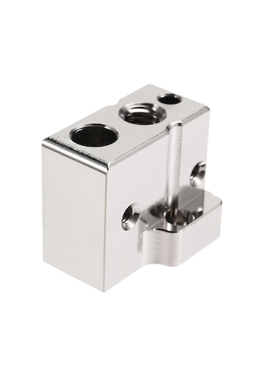 3d Yazıcı İçin Cr10 Kaplamalı Bakır Isıtmalı Blok, Hotend Isıtma Bloğu