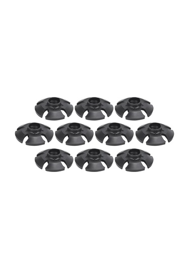 10 Adet Yürüyüş Batonları Kar Desteği Yürüyüş Batonları Tepsi Yedek Uçları Kar Çamur Tırmanışı İçin Çok Renkli