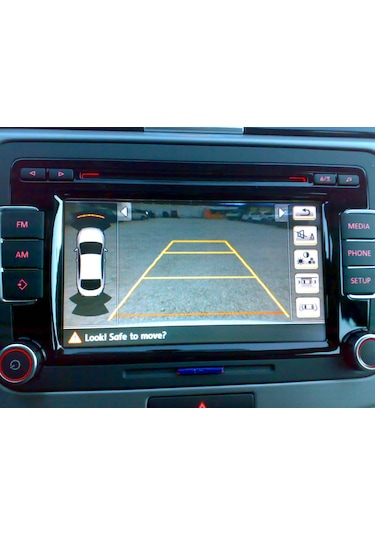 Renault Megane 2 Fluence Tam Uyum Plakalık Geri Görüş Kamerası