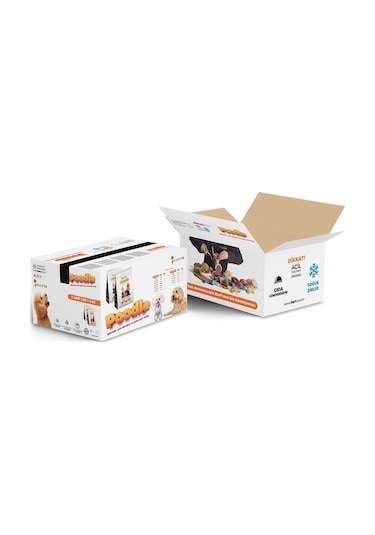 Barf 3 Katlı Barf Köpek Maması 3 x 1 KG