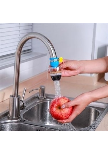 6 Katmanlı Musluk Ucu Filtreli Su Tasarruflu Hijjenik Musluk Başl