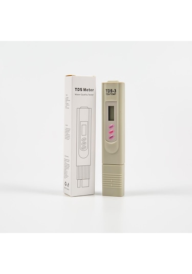 Tds Metre Su Kalitesi Ve Saflık Ölçüm Cihazı Pil İle Birlikte