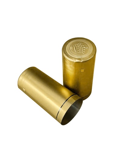 Suntek 100x Şarap Şişesi Isı Büzüşmeli Kapaklar 30mm Conta Altın