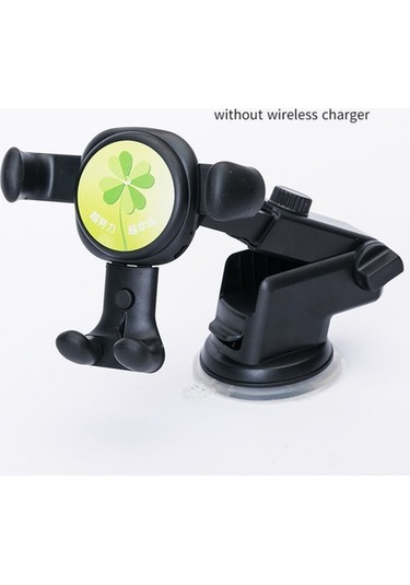 Wisdomselect Kablosuz Araç Şarj Cihazı, Vantuzlu Kontrol Paneli Teleskopik Braketi - Kablosuz Şarj Cihazı Olmayan Yonca Vantuzlu Pekoyz