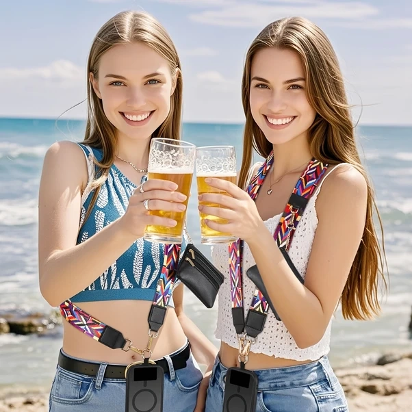 Chenkestoreone Rice Circle Fermuşarlı Çapraz Telefon Askısı Cüzdanlı Kartlık