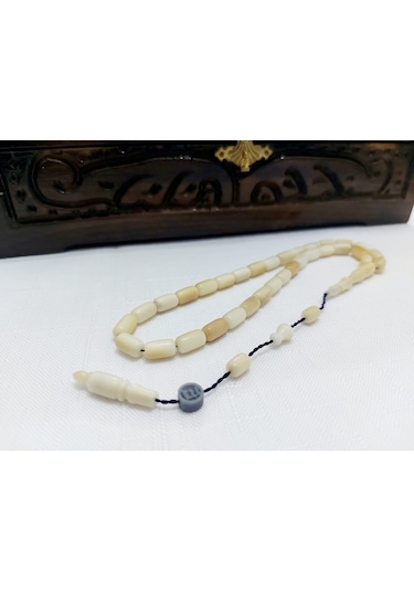 İbrahim Uysal İmzalı Kapsül Kesim Narçıl Tesbih Ölçü: 6 X10