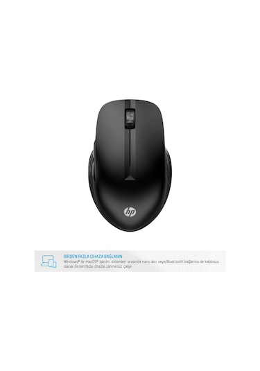 HP 430 3B4Q2AA Kablosuz Bluetooth Çoklu Cihaz Optik Mouse