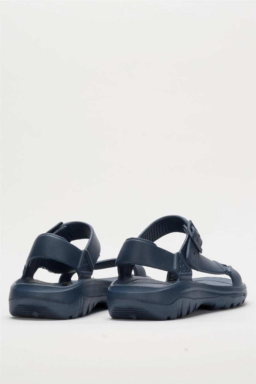 Unisex Eva Spor Kaymaz Yürüyüş Sandaleti Lacivert Lacivert