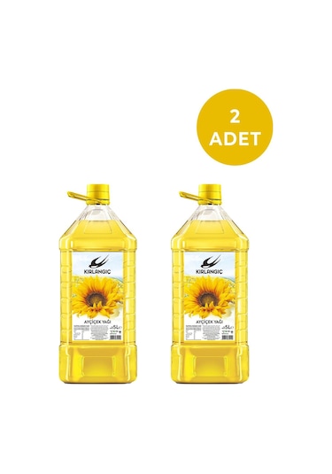 Kırlangıç Ayçiçek Yağı Pet 2 x 5 L