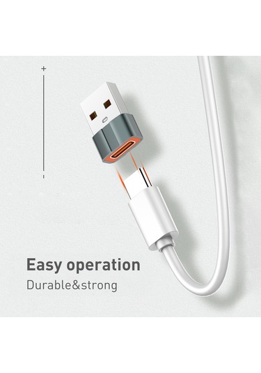 Singree Hızlı Şarj Ve Veri Aktarım İçin Usb-c Erkek - Usb Dişi Dönüştürücü Adaptör