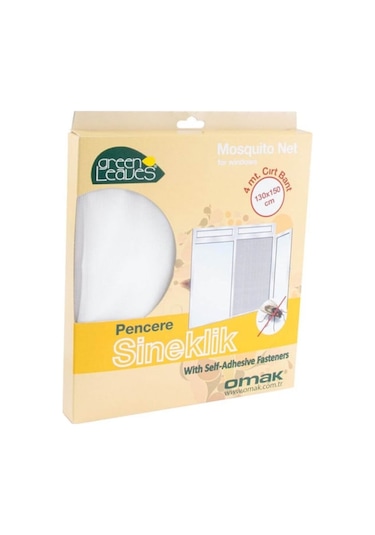 Omak Geniş Pencere Sinekliği Sinek Böcek Tülü Kendinden Yapışkanl