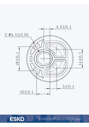 Esko Musluk İçin Seramik Kartuş 209226635 Siyah