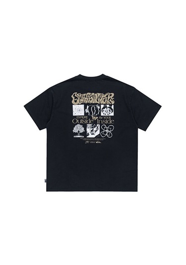 Quiksilver Hw Outside Inside Ss Erkek Günlük Tişört Eqyzt08032-kvj0 Siyah SIYAH