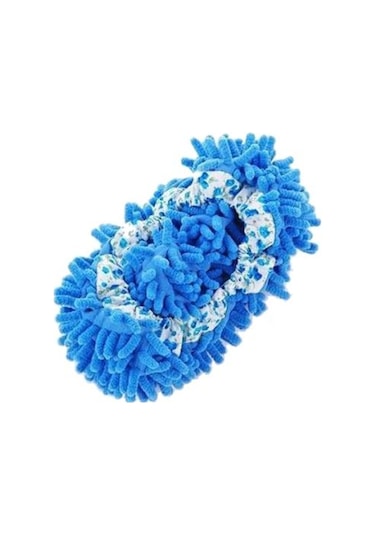 Mavi Toz Zemin Temizleme Terlik Ayakkabı Paspas Ev Oda Temizleyici Çıkarılabilir Ayakkabı Kapağı