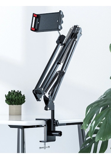 Dailytech 360 Derece Uzun Kol Tablet Telefon Tutucu Stand Stant