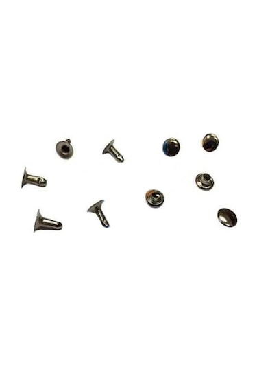 Rivet Perçin - 7mm, Nikel, 1000 Adet