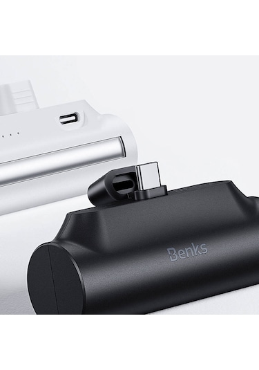 Benks PB15 5000 Mah Taşınabilir Standlı Type-C Powerbank Siyah