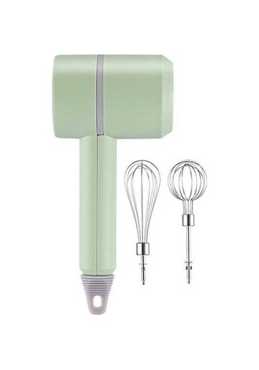 Fastbuy Pratik Kablosuz Mini Mikser, Şarj Edilebilir Yumurta Çırpma Ve Karıştırma Aleti Yeşil Yeşil