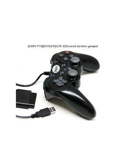Snopy Ftq5C1 Pc-Ps2-Ps3 3 İn 1 Joypad