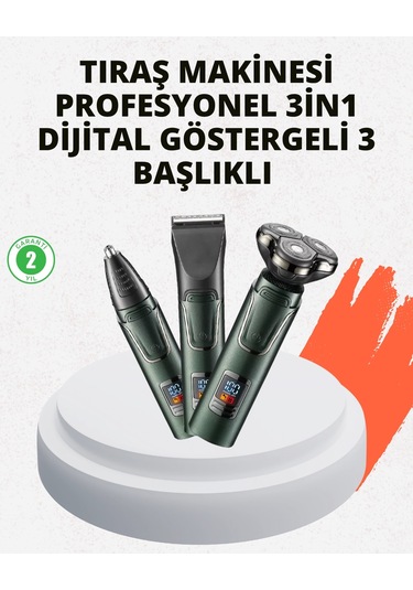 Hareket Halinde Kullanıma Uygun Tıraş Makinesi