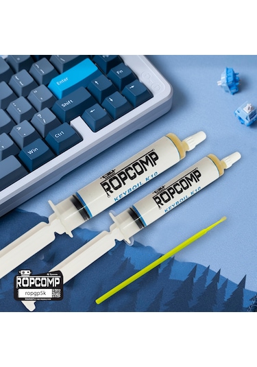 Ropcomp Keyboil Mekanik Klavye Tuş Yay Yağı K10 Mekanik Klavye Tuş Bakım Yağı