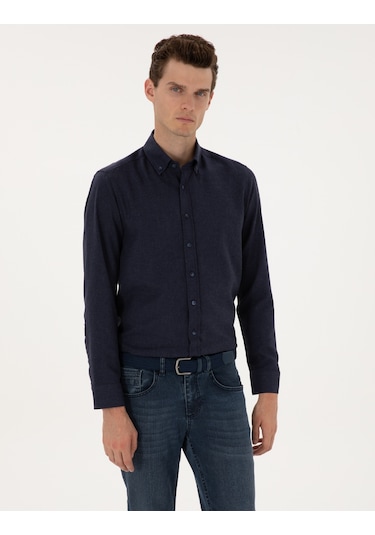 Pierre Cardin Erkek Lacivert Gömlek Desenli 50316751-vr033 Lacivert Pierre Cardin Erkek Lacivert Gömlek Desenli 50316751-vr033 Lacivert