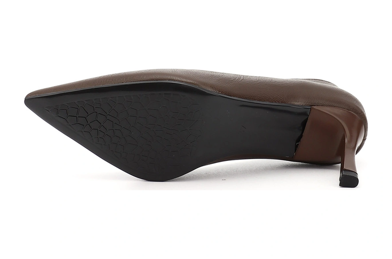 Gönderi R Kadın Kahverengi Sivri Burun İnce Topuklu Stiletto Ddza78837171 Kahverengi