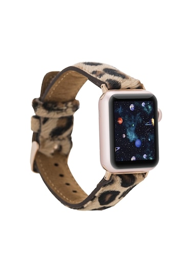 Apple Watch Uyumlu Deri Kordon 42-44-45mm Leo1n Diğer