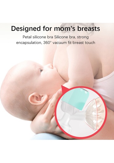 Geeroyoo Yc-10r Taşınabilir Elektrikli Göğüs Pompası, 9 Kademeli Emme Gücü, Masaj Ve Laktasyon Fonksiyonlu, Led Ekran, Pp Malzeme, Beyaz