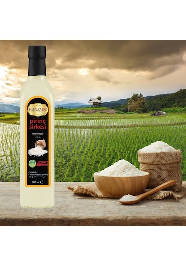 Hanzade Bitkisel Pirinç Sirkesi 500 ML