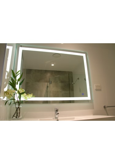 Brat 80x100 B055 Dokunmatik Led Ayna Düz Ayna