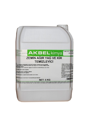 Akbel Ağır Yağ ve Kir Temizleyici 5 KG