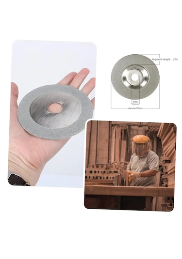 Bıçak Satır Makas Balta Bileme Diski 100mm Elmaslı Eğeleme Disk A