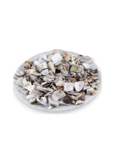 Özel Kahverengi Desen 16x18 Mm Boncuk 40 Adet