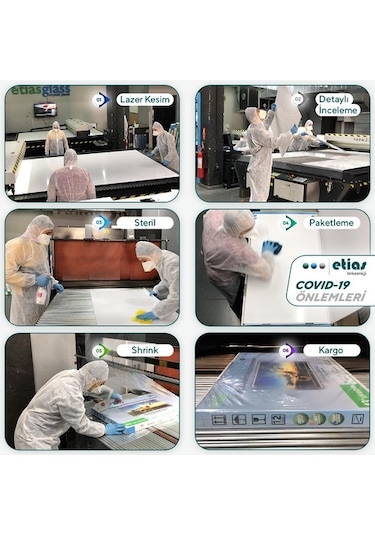 A6 U Tipi Dikey Şeffaf Pleksi Föylük